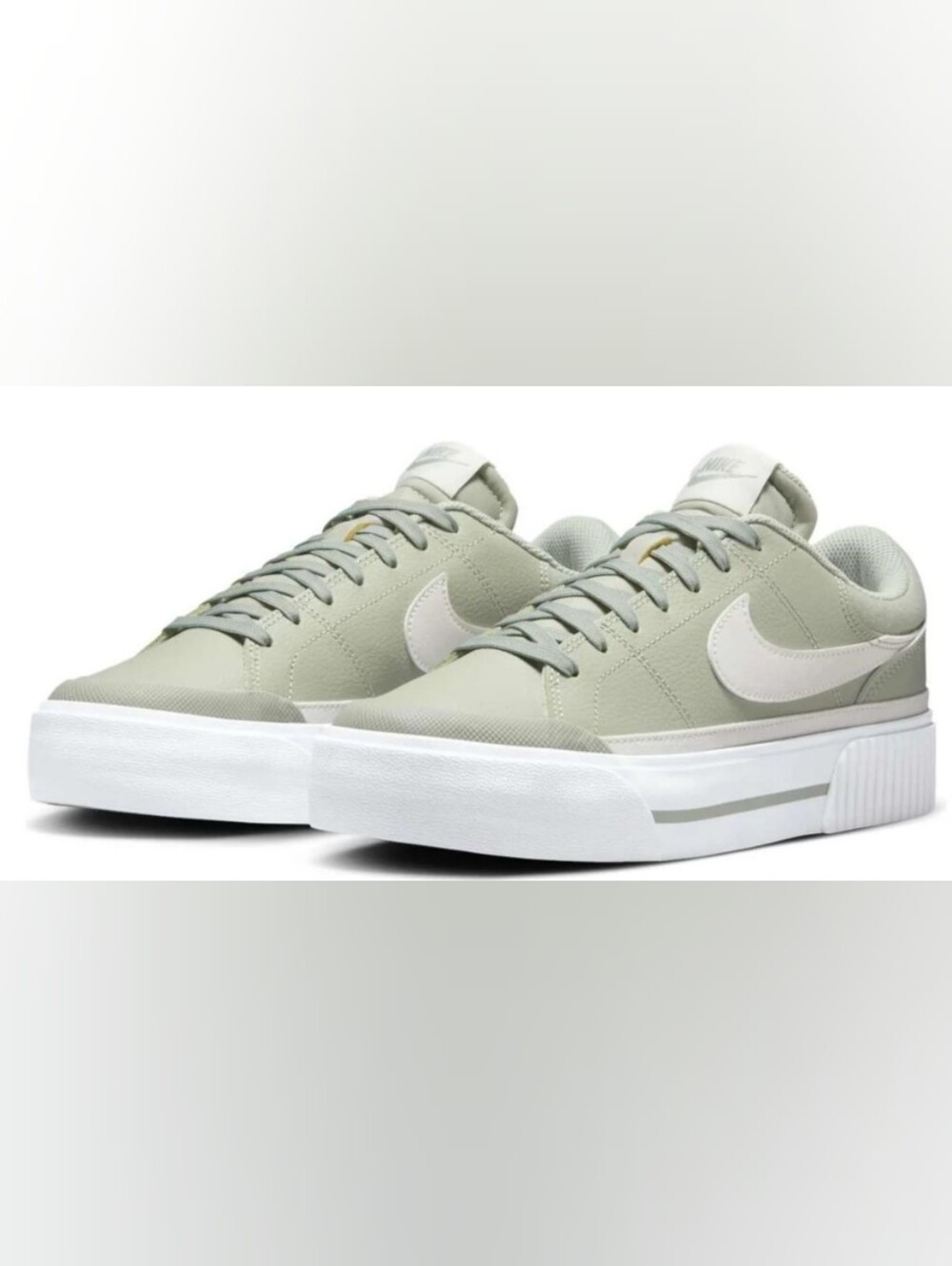 Nike Wmns Court Legacy Lift 'Jade Horizon' Sneakers Size 9.5 Used Exc